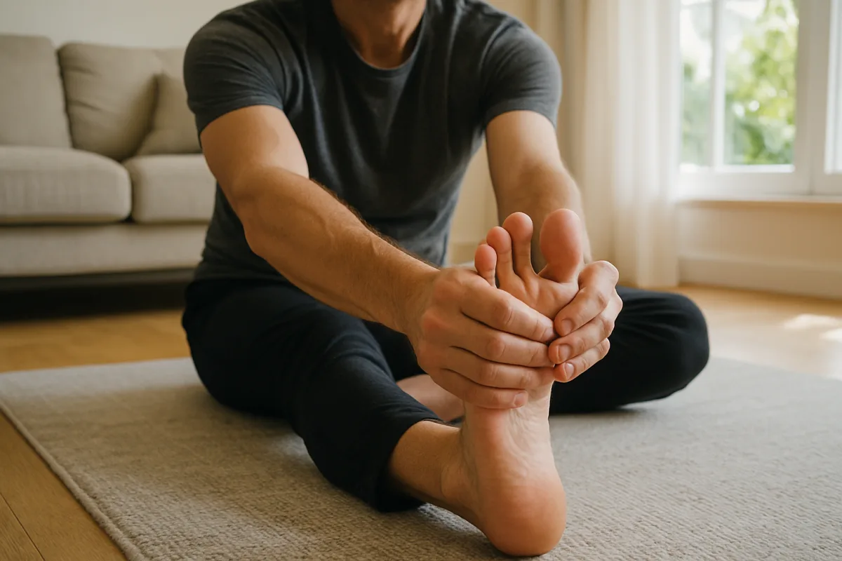 Alluce valgo: esercizi di stretching