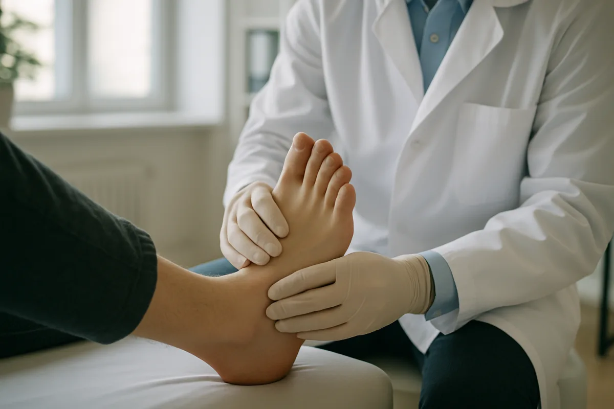 Come diagnosticare l'alluce valgo
