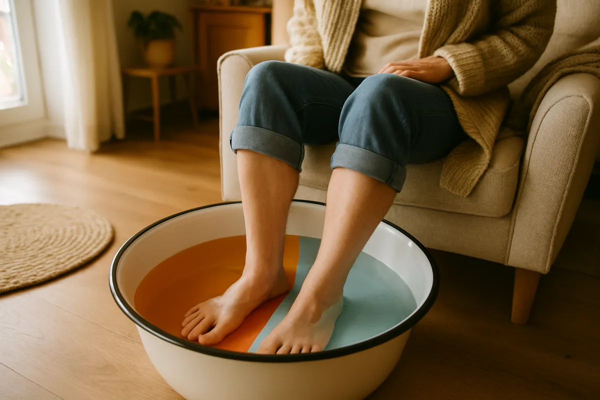 Come sgonfiare i piedi gonfi: metodi rapidi