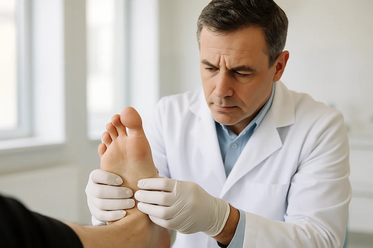 Diagnosi dell'alluce valgo: metodi e test