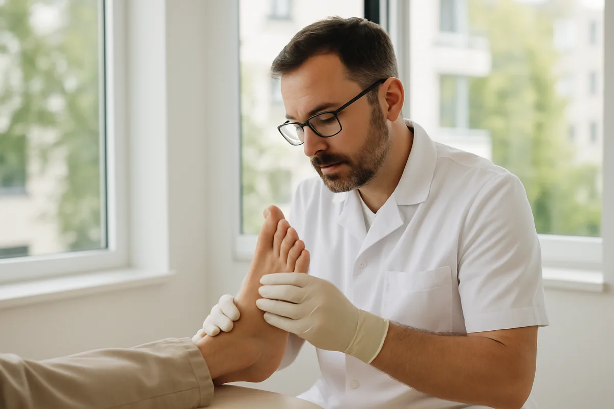 Diagnosi della fascite plantare: metodi e test