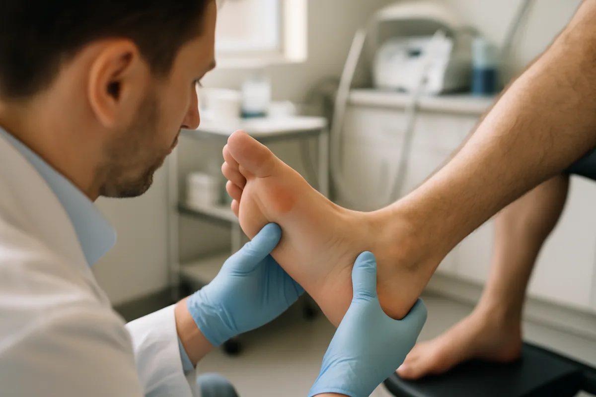 Dolore al tallone: cause e diagnosi
