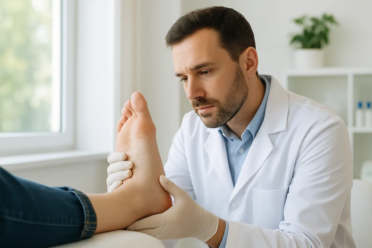 Dolore tallone: diagnosi e test consigliati