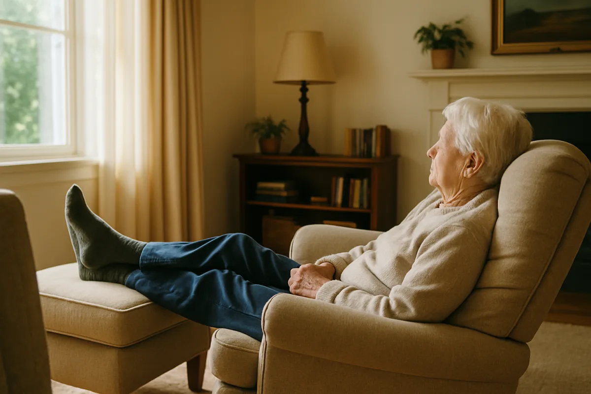 Piedi gonfi negli anziani: come gestirli