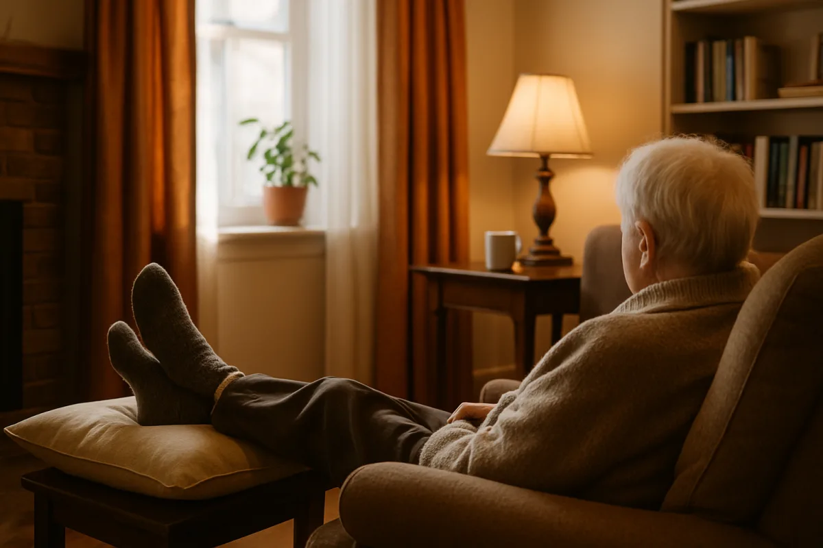 Rimedi per piedi gonfi negli anziani: cosa funziona