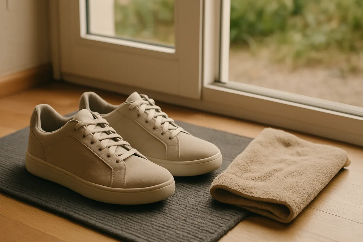 Scarpe bagnate dalla pioggia: come asciugarle rispettando i materiali