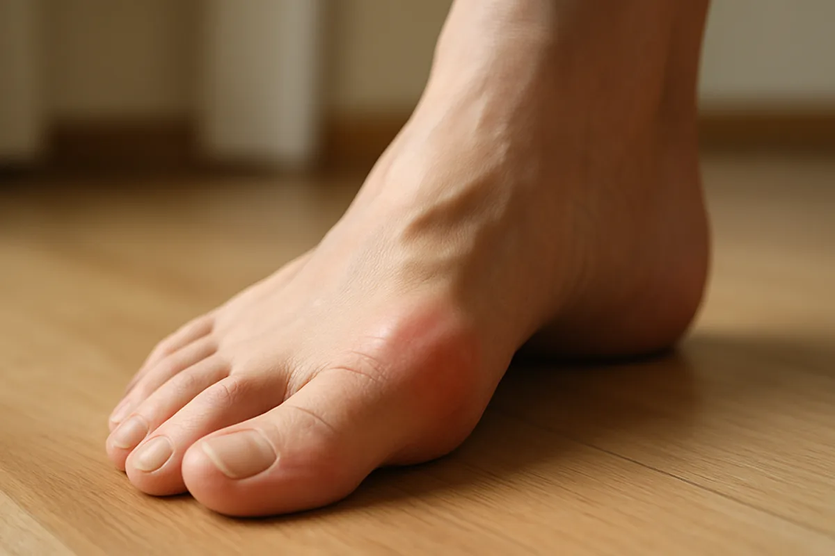 Segnali di allarme per l'alluce valgo