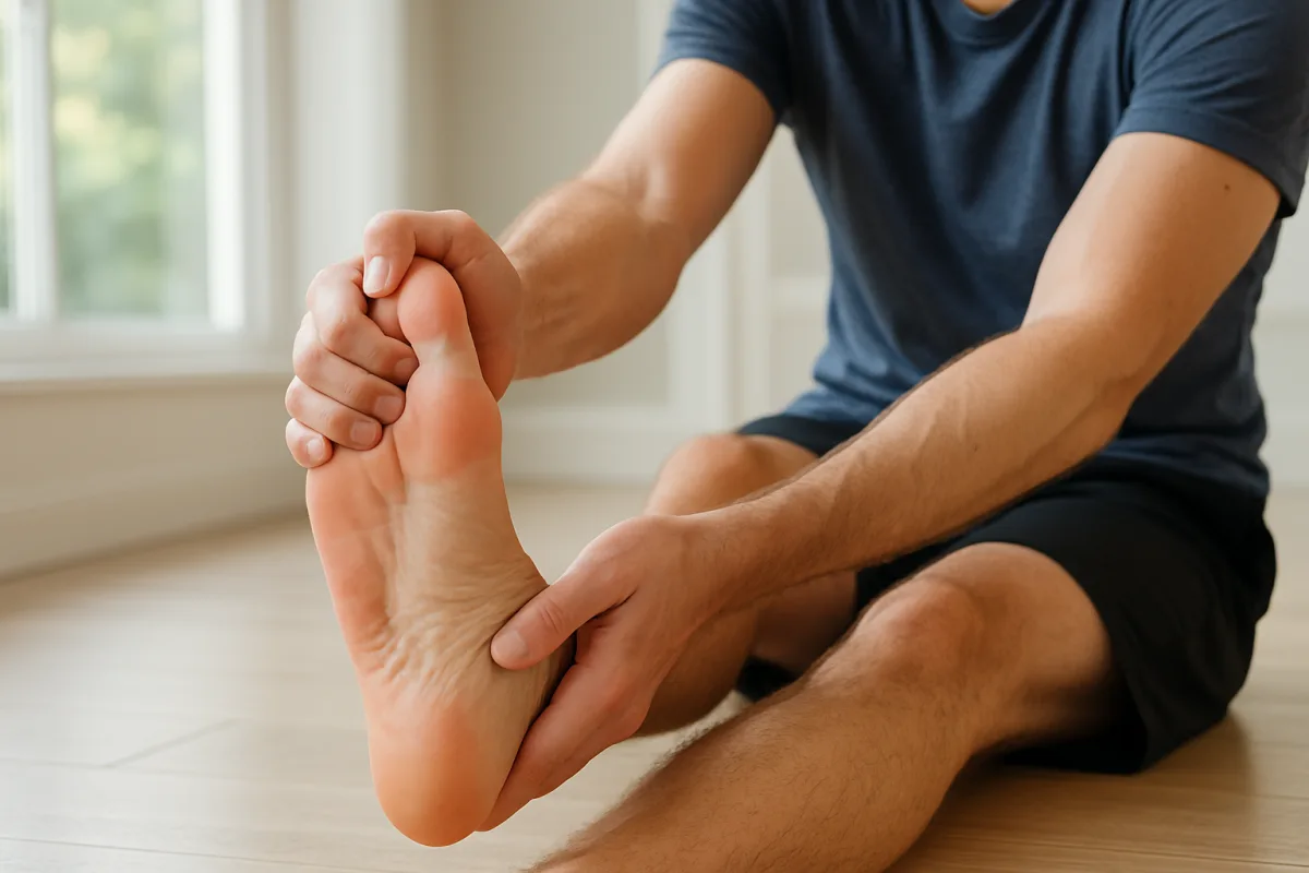 Stretching per la fascite plantare: tecniche efficaci